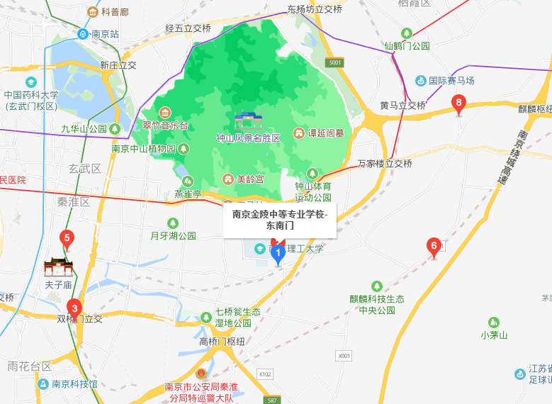 南京金陵高等職業(yè)技術(shù)學(xué)校地址在哪里