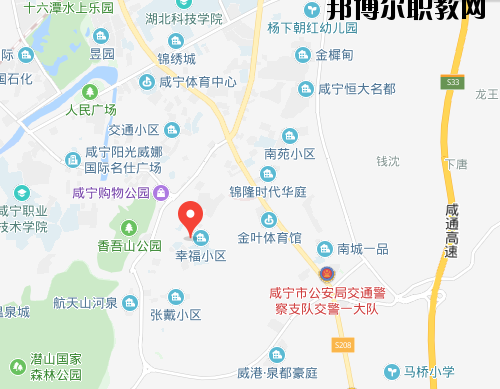 咸寧電子科技學(xué)校地址在哪里