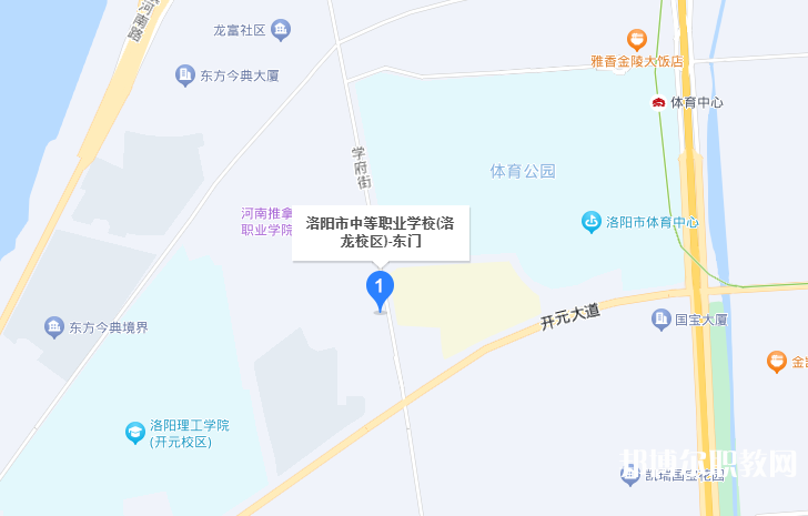 洛陽(yáng)市中等職業(yè)學(xué)校洛龍校區(qū)地址，乘車路線