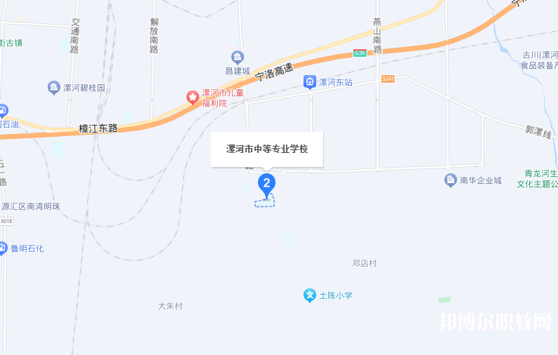 漯河市中等專業(yè)學(xué)校地址，乘車路線