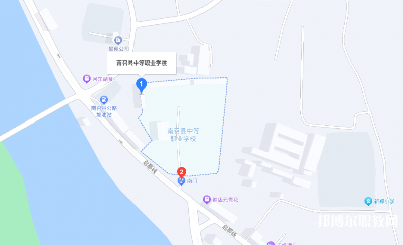 南召縣培英中等職業(yè)學校地址，乘車路線