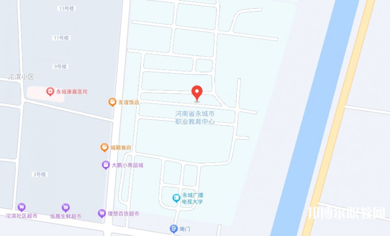 永城市職業(yè)教育中心地址，乘車路線