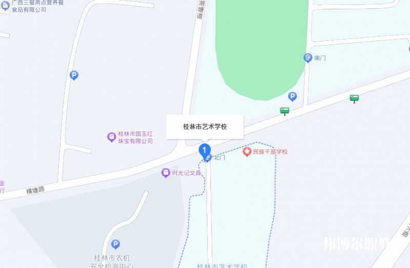 桂林市藝術(shù)學(xué)校地址，乘車路線