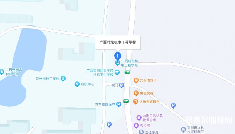 桂東機(jī)電工程學(xué)校地址，乘車路線