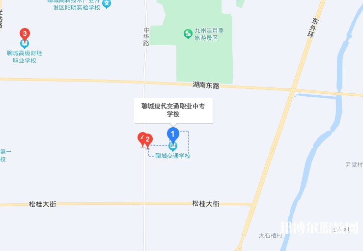 聊城現(xiàn)代交通職業(yè)中等專業(yè)學(xué)校地址，乘車路線