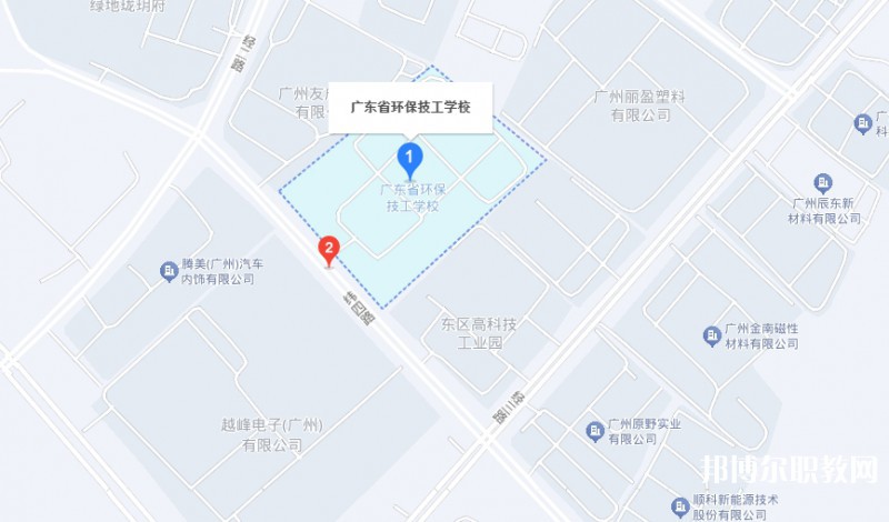 廣東省環(huán)保技工學(xué)校地址，乘車路線